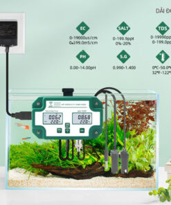 Máy Kiểm Tra Chất Lượng Nước 6 Trong 1 (TDS/EC/SAL/S.G/TEMP/PH)