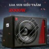 Loa Sub Siêu Trầm 12 Inch 2000W 20Hz-250Hz K-W12