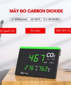 Máy Đo Nồng Độ Carbon Dioxide CO2 Treo Tường AZ7729