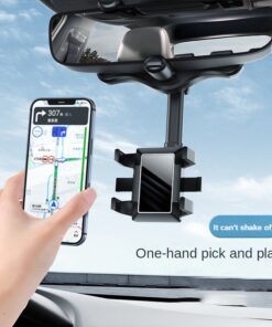 Giá Đỡ Điện Thoại Xoay 360 Độ Kẹp Gương Chiếu Hậu Ô Tô SPW02