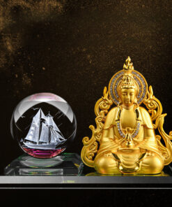 Nước Hoa Tượng Phật Trang Trí Taplo Ô Tô SPW02