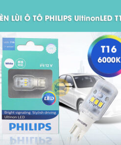 Đèn Lùi Ô Tô Philips UltinonLED T16 W16W 11067ULW 6000k