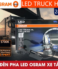 Bộ 2 Bóng Đèn Pha Led Osram Xe tải H1/H4/H7 5700K 24V 28W