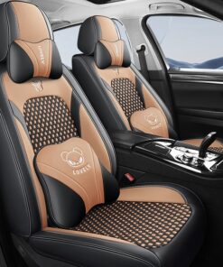 Bộ Áo Ghế Da Ô Tô Cao Cấp Cho Xe 5 Chỗ SPW55