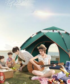 Lều Cắm Trại Dã Ngoại Tự Bung 2 Lớp 3-4 Người SPW14