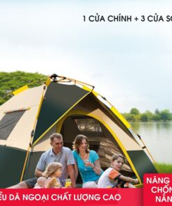 Lều Cắm Trại Dã Ngoại Tự Bung 1 Lớp 3-4 Người SPW15