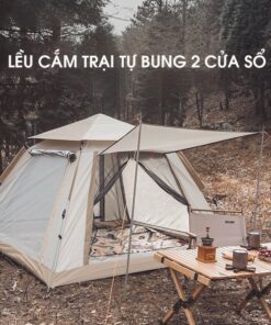 Lều Cắm Trại Dã Ngoại Tự Bung 3-4 Người SPW18