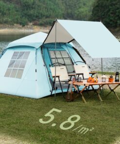 Lều Cắm Trại Dã Ngoại Tự Bung 3-5 Người SPW20