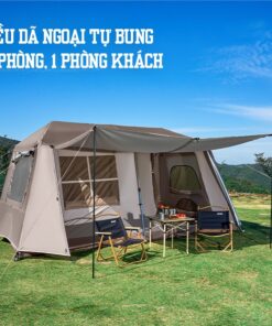 Lều Cắm Trại Dã Ngoại Tự Bung 5-8 Người Village 13 SPW22