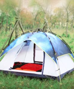 Lều Cắm Trại Dã Ngoại Tự Bung 2 Lớp 3-4 Người SPW31