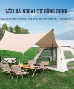 Lều Cắm Trại Dã Ngoại Tự Bung Tán Rộng SPW28