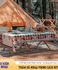 Thảm Dã Ngoại Phong Cách Retro