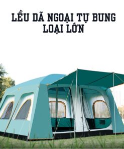 Lều Cắm Trại Dã Ngoại Tự Bung 2 Lớp Lớn SPW29