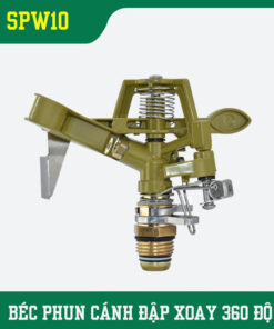 Béc Phun Cánh Đập Hợp Kim Kẽm Xoay 360 SPW10