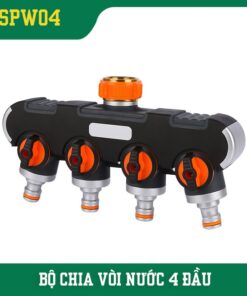 Bộ Chia Vòi Nước Tưới Tiêu 4 Đầu Đa Năng SPW04