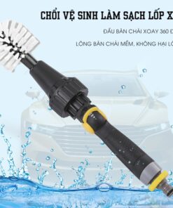 Chổi Vệ Sinh Làm Sạch Lốp Xe Đa Năng Xoay 360 Độ