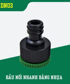 Đầu Nối Nhanh Bằng Nhựa Ren 21, 27 DN03