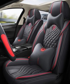 Bộ Áo Ghế Da Ô Tô Cho Xe 5 Chỗ SPW58