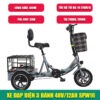 Xe Đạp Điện 3 Bánh Gấp Gọn 48V/12Ah SPW16