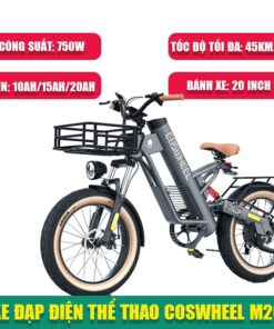 Xe Đạp Điện Thể Thao Coswheel M20