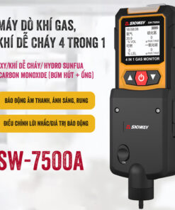 Máy Dò Khí Gas, Khí Dễ Cháy 4 Trong 1 SNDWAY SW-7500A