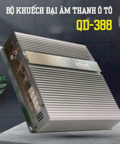 Bộ Khuếch Đại Âm Thanh Ô Tô 2 Kênh QD-388 2200W