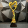Cúp Trái Tim Mạ Vàng