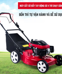 Máy Cắt Cỏ Đẩy Tay Động Cơ 4 Thì Chạy Xăng