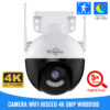 Camera Wifi Hiseeu Giám Sát An Ninh 4K 8MP WHD918B Chống Nước