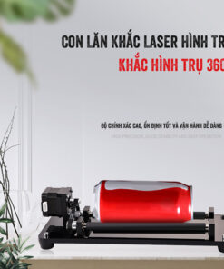 Con Lăn Khắc Laser Hình Trụ Xoay 360
