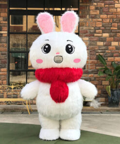 Mascot Hoá Trang Thỏ Hoạt Hình 2m