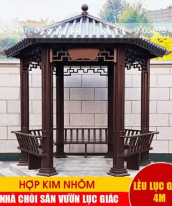 Nhà Chòi Sân Vườn Hợp Kim Nhôm Snow Hill NCS20