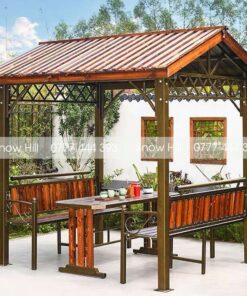 Nhà Chòi Gỗ Sân Vườn Snow Hill NCS09