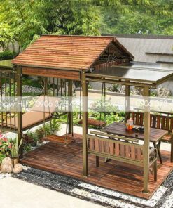 Nhà Chòi Gỗ Sân Vườn Snow Hill NCS14