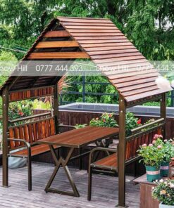 Nhà Chòi Gỗ Sân Vườn Snow Hill NCS06