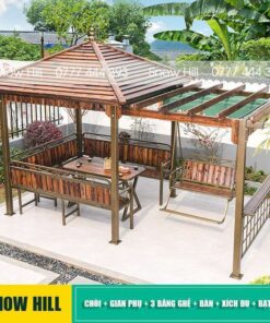 Nhà Chòi Gỗ Sân Vườn Snow Hill NCS11