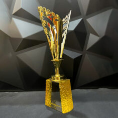 Cúp Pha Lê Vinh Danh Giải Vàng Cao Cấp