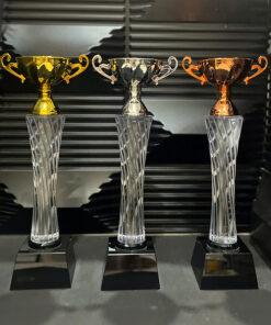 Cúp Pha Lê Vinh Danh Vàng Bạc Đồng