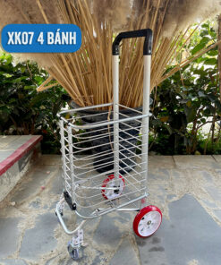 Xe Kéo Đi Chợ, Leo Cầu Thang Gấp Gọn Đa Năng XK07