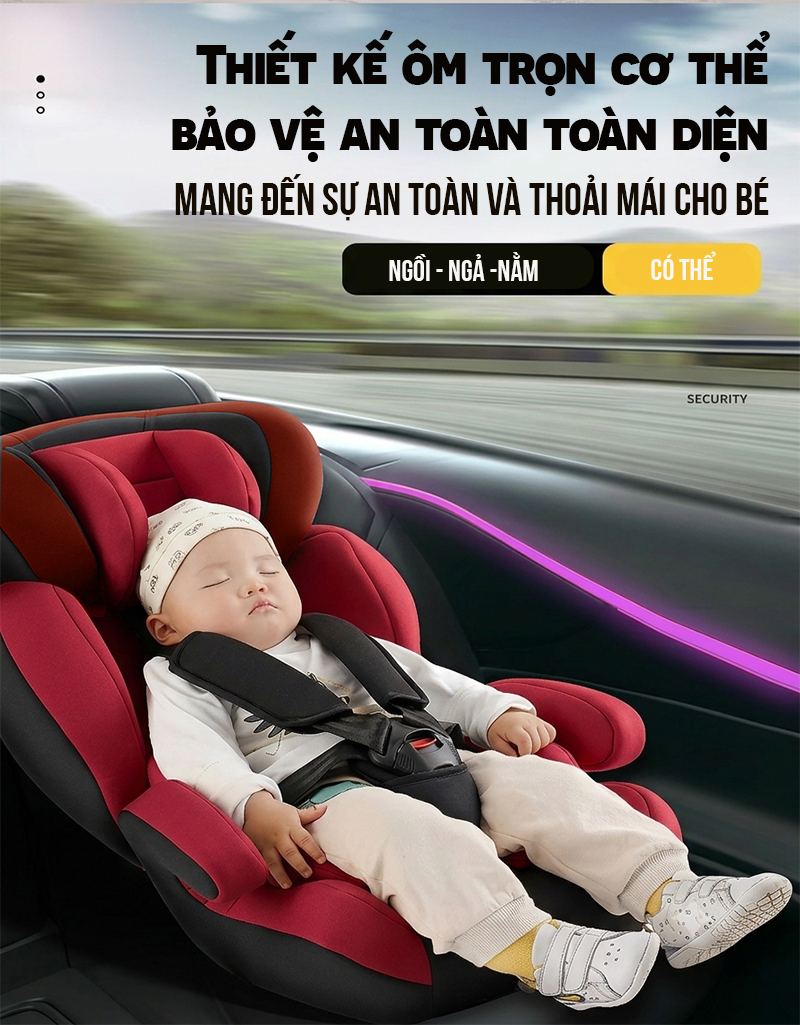 Ghế Ngồi Ô Tô Cho Bé Cao Cấp SPW09 Ghế Ngồi Ô Tô Cho Bé Cao Cấp SPW09